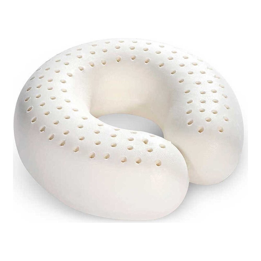 Elastoflex U-shaped natural latex neck pillow